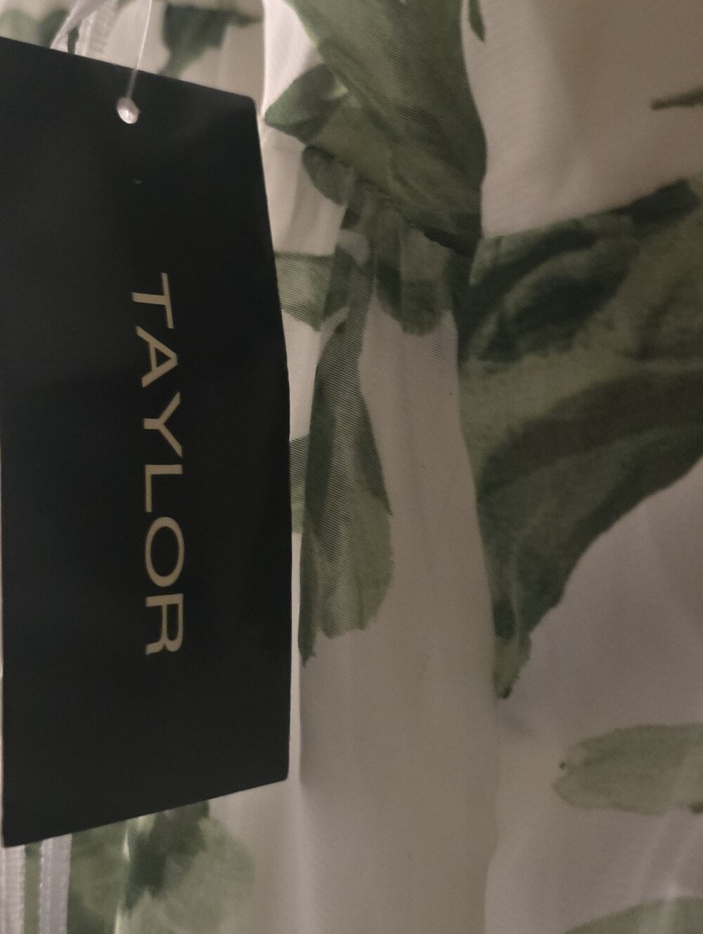Taylor Plus Size Ruffle V-Neck Dress - Picture 7 of 16